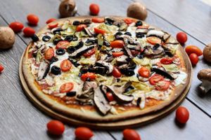 Capricciosa at Vegan Style in Cancun