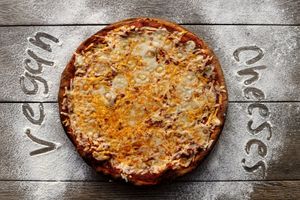 Vegan cheeses at Vegan Style in Cancun