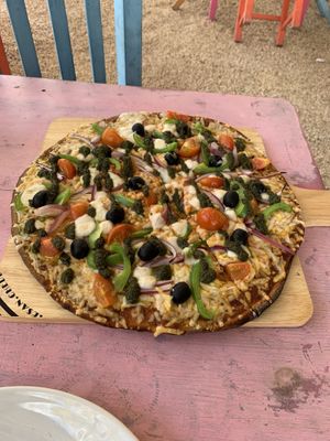 Pizza  at Vegan Style in Cancun
