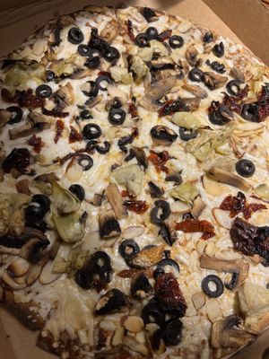 Pizza Amalfi  at Vegan Style in Cancun