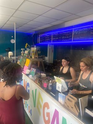 Screaming vegan anyone 🥗🥑🥒🍔🌭🥙🍟🚀 at Screaming Vegan in Roanoke