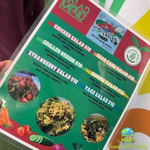 Fresh Salads  at Screaming Vegan in Roanoke