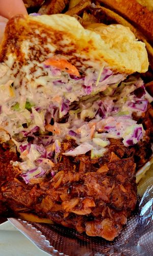 BBQ Jackfruit  #Veganuary at Screaming Vegan in Roanoke