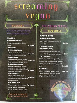   at Screaming Vegan in Roanoke