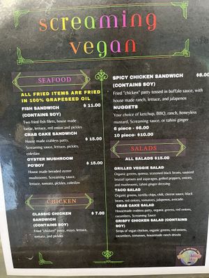   at Screaming Vegan in Roanoke