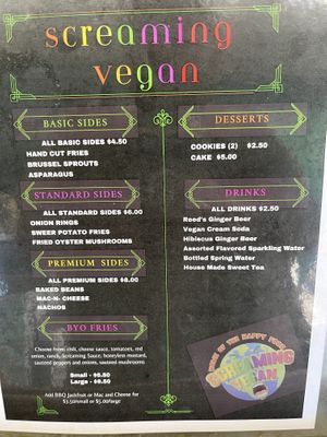   at Screaming Vegan in Roanoke
