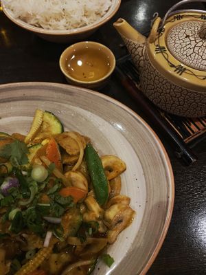 No 80 Gà Chay Xào Lá Chanh   at Nem Nem in Stockholm