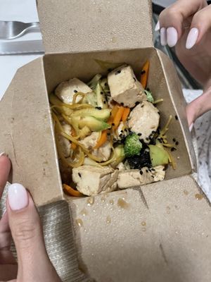 Vegan noodles  at Mr Kale 2.0 - Calle Ruiz de Alda in Gran Canaria