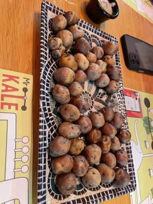 Papas (cambiar la salsa por una vegano)  at Mr Kale 2.0 - Calle Ruiz de Alda in Gran Canaria