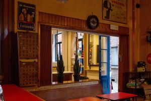 Old bar at VUEGEN BV in Diest