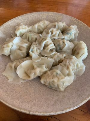 Steamed Mandu at  Sanwiye Korean Cafe in Katoomba
