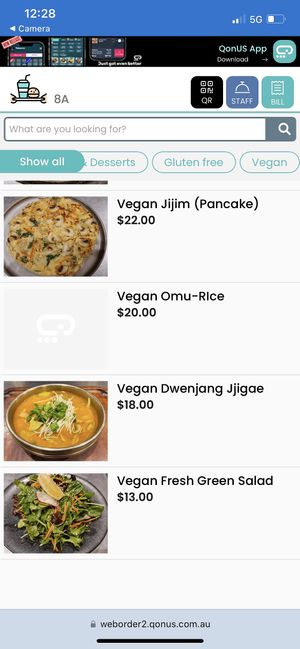   at  Sanwiye Korean Cafe in Katoomba