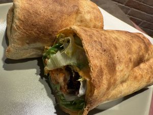 çigköfte wrap  at immergrün - Klosterstraße in Berlin