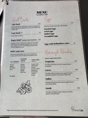 Menu #Veganuary at Prima Caju in Funchal