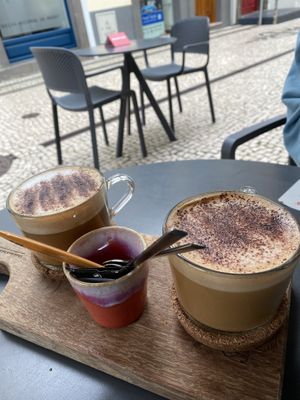 Vegan Cappuccino  #Veganuary at Prima Caju in Funchal