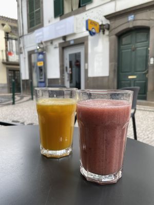 Fresh Juices #Veganuary at Prima Caju in Funchal