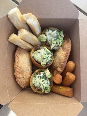 picadera platter  at Purple Ocean Superfood Bar in Orlando