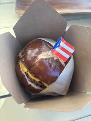 rincon burger  at Purple Ocean Superfood Bar in Orlando