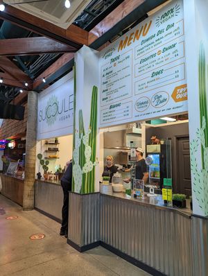 Store front at Succulent Vegan Tacos in Nashville