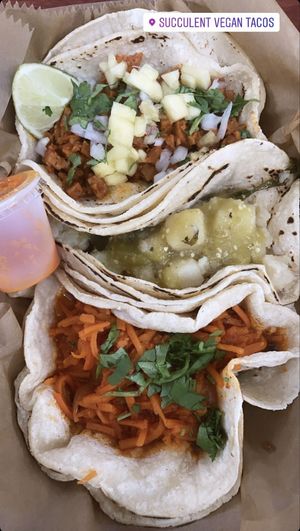   at Succulent Vegan Tacos in Nashville