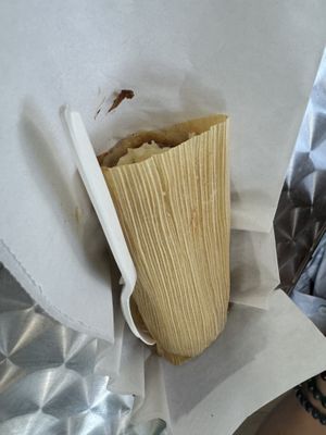 Tamale  at Succulent Vegan Tacos in Nashville