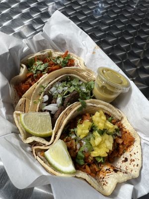 The asada was especially good   at Succulent Vegan Tacos in Nashville