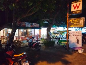 The view from the road at Reach Plant Based Kitchen in Phuket