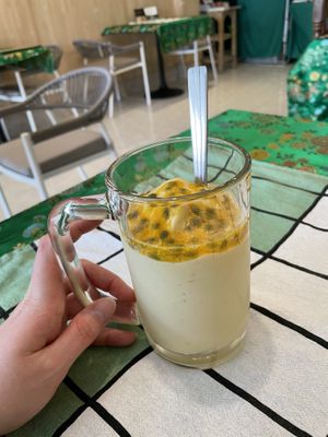 Tropical smoothie  at Reach Plant Based Kitchen in Phuket