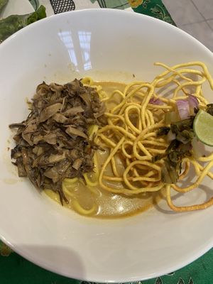 I 💗 khao soi!!  at Reach Plant Based Kitchen in Phuket