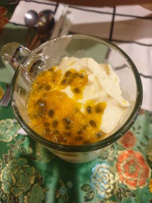 tropical smoothy at Reach Plant Based Kitchen in Phuket