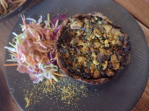 Tarta decurry con tofú y espinaca at Chimi Deli Cocina Natural in San Carlos De Bariloche