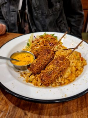 Kebab de seitan  at Chimi Deli Cocina Natural in San Carlos De Bariloche