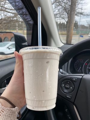 Vanilla shake at Plant City X in Middletown