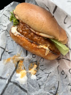 Buffalo chik sandwich   at Plant City X in Middletown