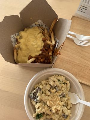 Truffle Mac and Chili Cheese Fries  at Plant City X in Middletown