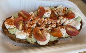 Macadamia Ricotta Toast  at Plant City X in Middletown
