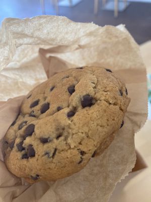 Chocolate chip cookie—yum!  at Plant City X in Middletown