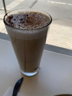 Iced chai at Nato Comé Real in Rosario