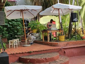 DJ once on Sunday  at EatWise in Santo Domingo