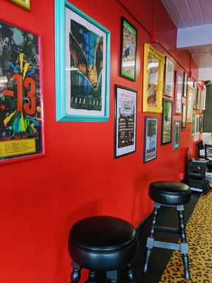 Interior ❤️ at Fatty Vegan in Ventura