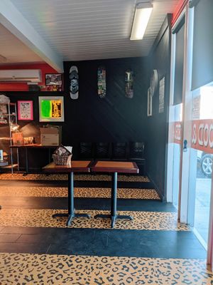 Interior ❤️ at Fatty Vegan in Ventura