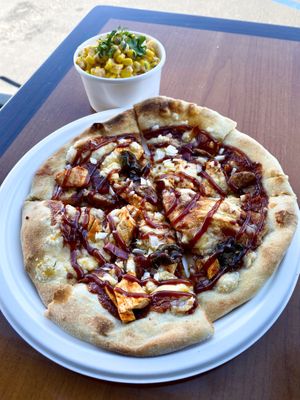 Magic Chick’n Pizza  at Fatty Vegan in Ventura