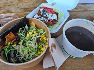 Spicy Vegan Ramen & Bao Bun at Ramen Ria  in Christchurch