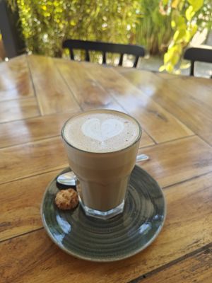 Coconut Latte at Eat Street in Santa Teresa