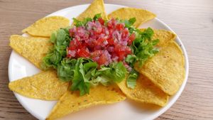 Starter/side for lasagne at YuA Restaurante in Cuenca