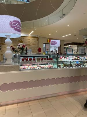 stand at Petite Bakery in Edmonton