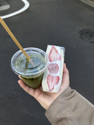 The Fruit Sandwich was amazing!  #Veganuary at fruits and season in Tokyo