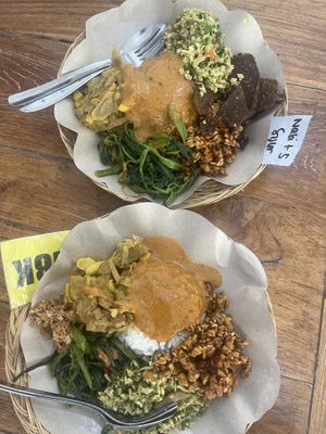   at Govinda's Vegetarian Restaurant in Denpasar