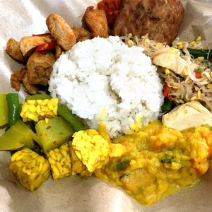   at Govinda's Vegetarian Restaurant in Denpasar