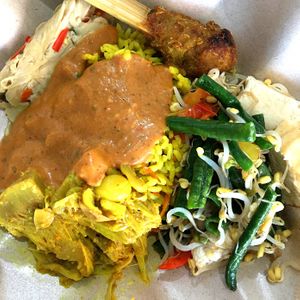   at Govinda's Vegetarian Restaurant in Denpasar